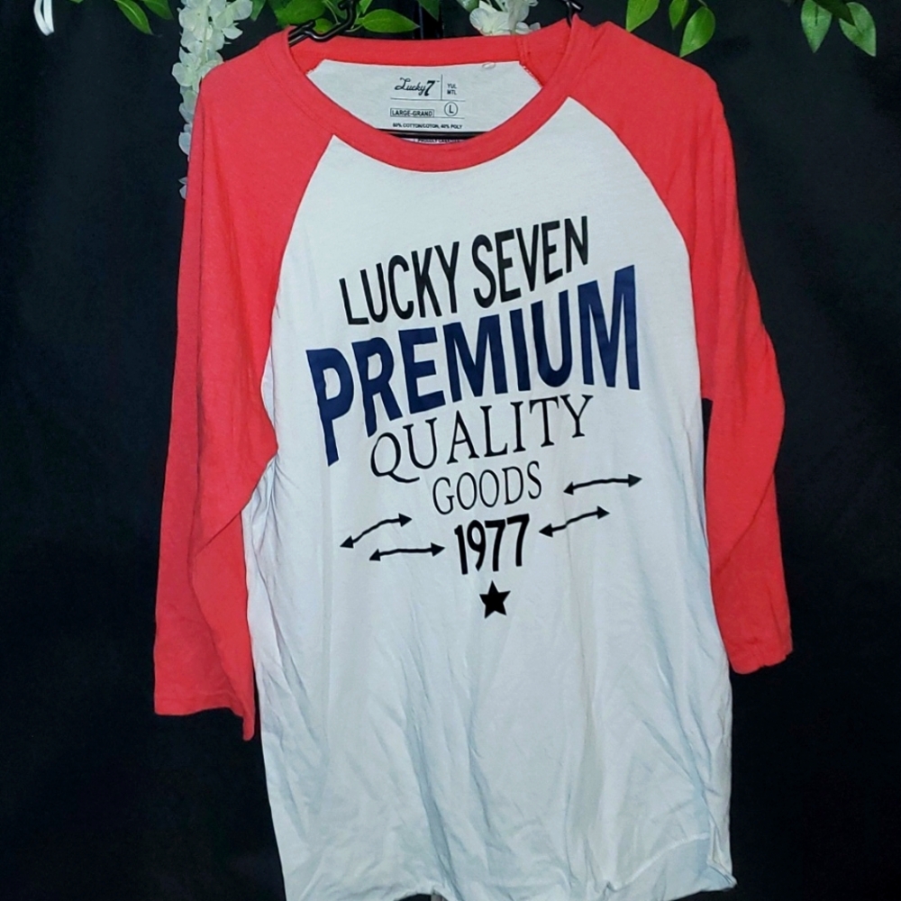 Lucky7 3/4 sleeve tee